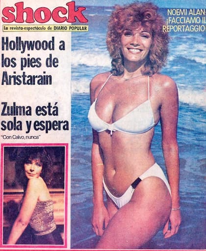 En su época gloriosa, Noemí fue tapa de muchas revistas.