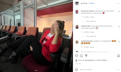 En su Feed también se dejó ver y escribió un contundente mensaje
