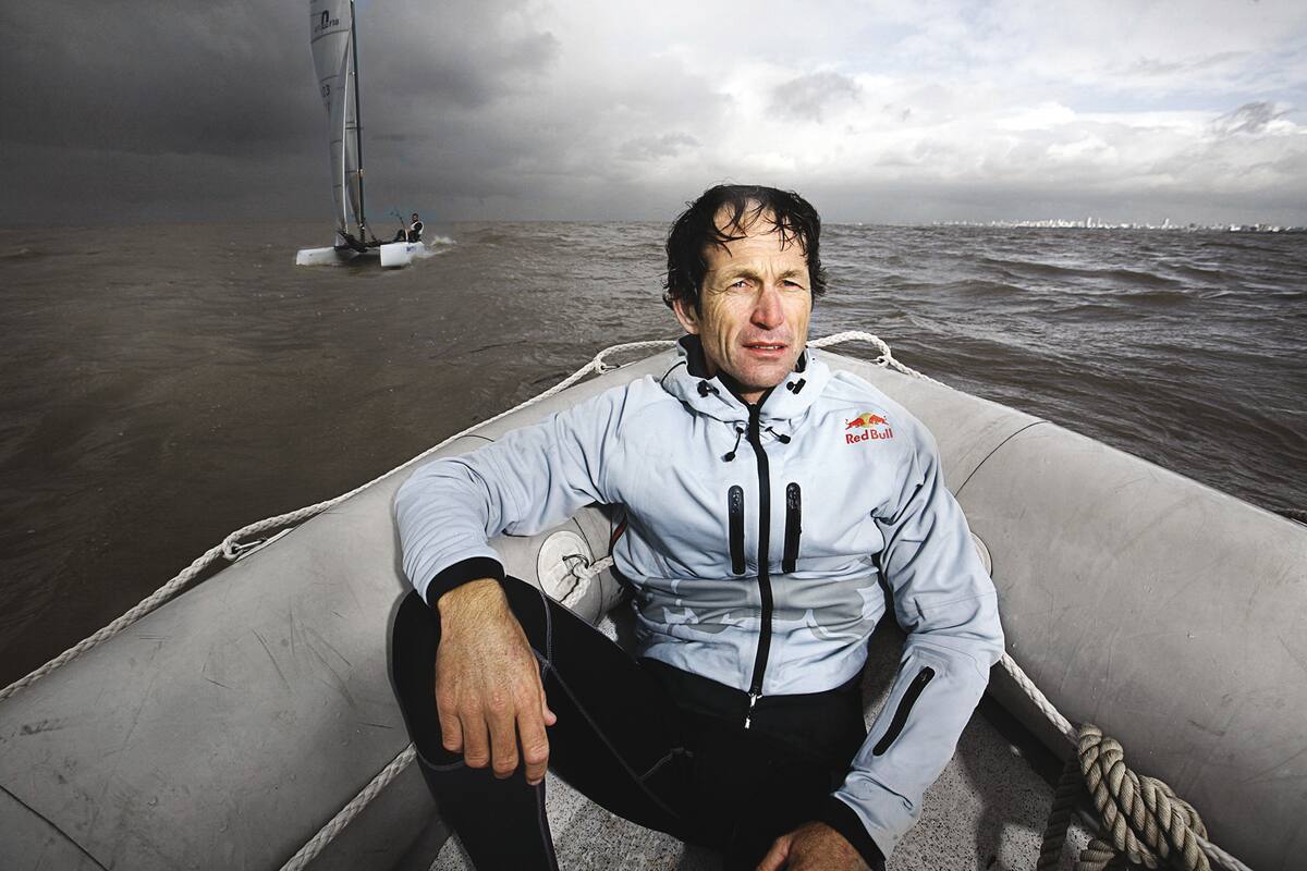 En su libro “Viento”, Santiago Lange cuenta cómo el esfuerzo es clave a la hora de competir
