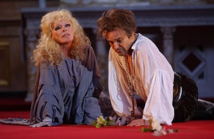 En su madurez, Sommer se volcó al teatro. Aquí en una imagen de 2003