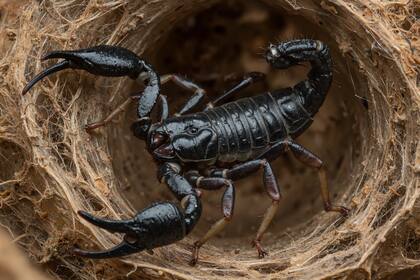 En su mayoría, los escorpiones están activos por las noches