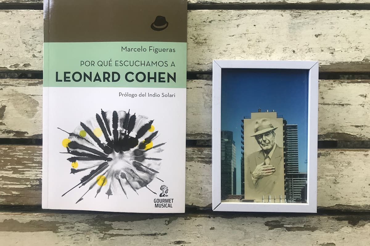 En su nuevo libro, Marcelo Figueras se centra en la figura de Leonard Cohen, emblema de la ciudad de Montreal.