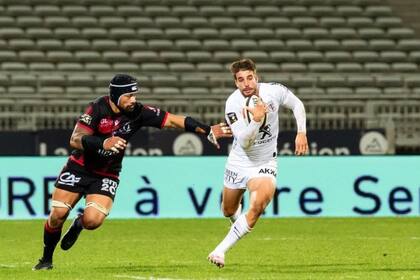 En su partido más reciente con Stade Toulousain