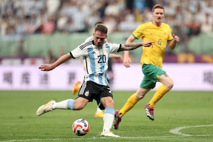 En su primer amistoso en Asia, la selección argentina derrotó a Australia
