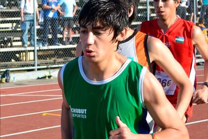 En su primera Campeonato Nacional de Pista