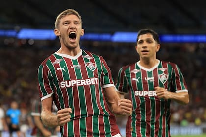 En su primera titularidad, Rodrigo Castillo anotó su primer gol en Fluminense y el único tanto del triunfo a Atlético Mineiro.