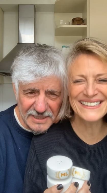 En su rol de Ricardo y Liliana, los actores mostraron cómo Antonópulos se llevó el salero y el pimentero del programa de Mirtha