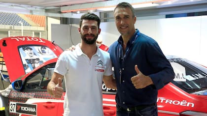 En su última carrera Pechito recibió la visita de Bati