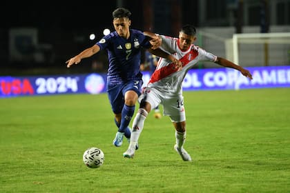En su última presentación la selección argentina Sub 23 derrotó a Perú 2 a 0 y está a un paso de la Fase Final del Preolímpico