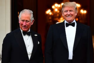 Trump tomó el té con el príncipe Carlos y volvió a hablar sobre Meghan Markle