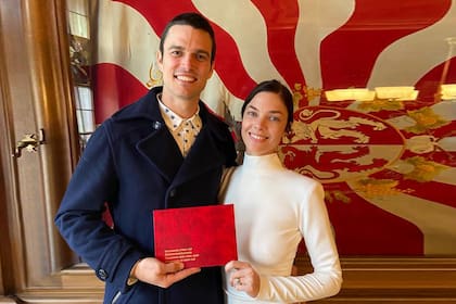 En su último viaje a Europa, Luli y Eugenio Levis dieron el "sí, quiero" en una íntima y secreta ceremonia civil celebrada en Visp, Suiza