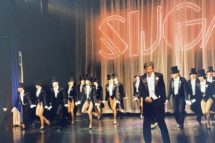 En Sugar, Suárez compartió escenario con Ricardo Darín y Arturo Puig