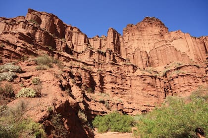 En sus más de 73 mil hectáreas, deslumbra el paisaje árido de las serranías de un color rojizo
