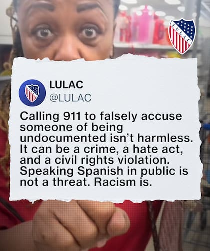 En sus redes sociales, LULAC comparte noticias, recursos e información para los latinos que viven en Estados Unidos (Facebook/LULAC)