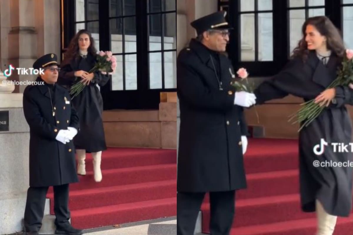 En sus tiempos libres, una fotógrafa se dedica a repartir flores a desconocidos en Nueva York, para viralizar los gestos amables