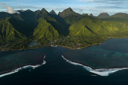 En Teahupo'o, sede una de las pruebas de la WSL World Surf League, se hará el surf de París 2024
