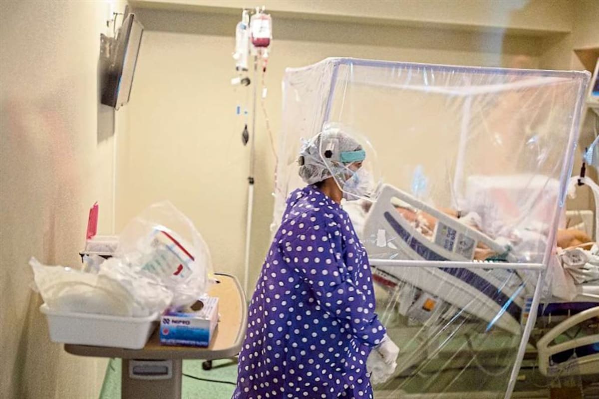 En terapia intensiva hay internados 853 infectados de Covid-19; nueve de cada 10 de ellos ocupan camas en el AMBA