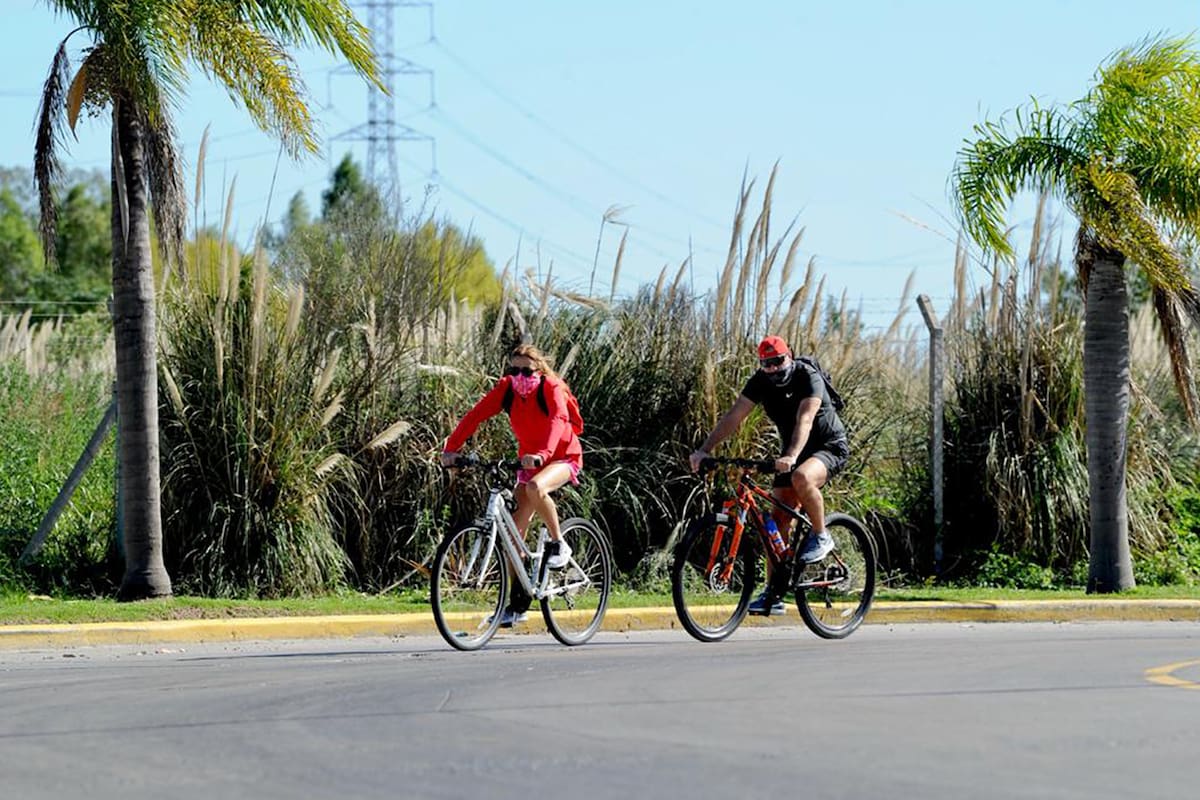En Tigre algunas personas salieron de paseo durante el feriado