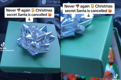 En TikTok se armó un debate sobre jugar al amigo invisible para Navidad a partir del reclamo de este usuario