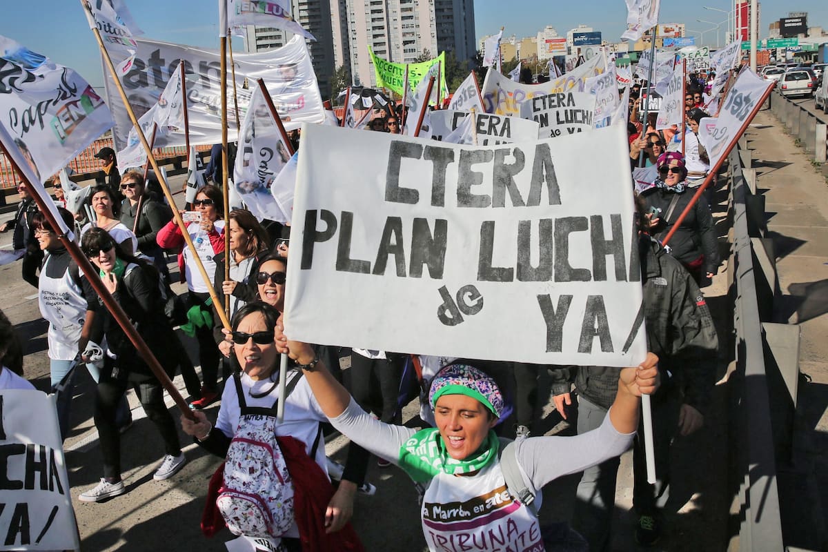 En todo el centro porteño se produjeron inconvenientes para circular