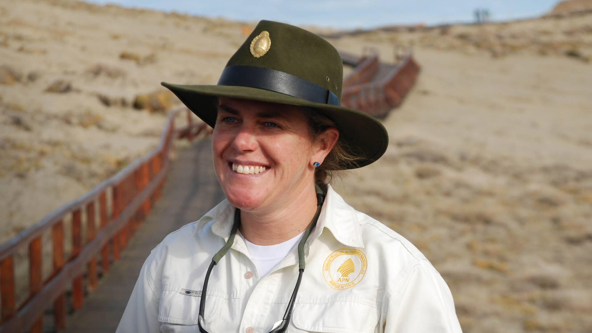 Mariana Martínez fue la primera mujer intendenta de un Parque Nacional, el de Monte León. Prestó servicio 20 años y se retiró recientemente.