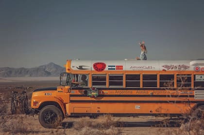 En todo momento la familia disfruta del viaje