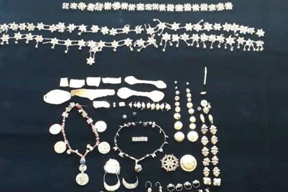 En total confiscaron 278 objetos de oro. Fuente: ABU/MG