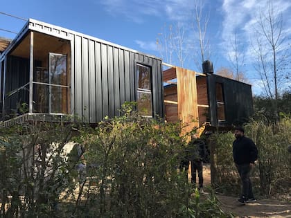 En total, en esta primera etapa se harán nueve casas, la mitad ya fue terminada