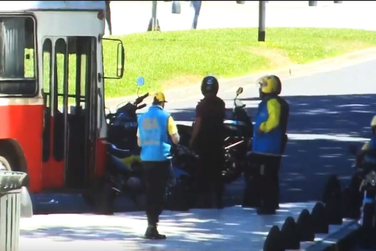 En total fueron 95 los micros multados con $32100 por "transporte indebido"