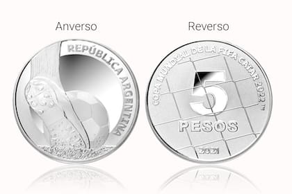 En total habrá en circulación 2000 monedas en el ámbito nacional, por un valor de $11.400