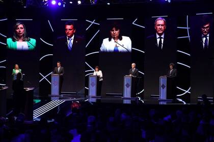 En total hay cinco candidatos a presidente en estas elecciones argentinas