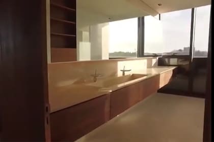En total hay seis baños