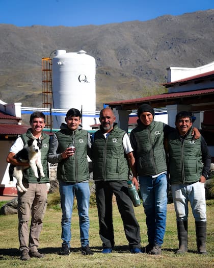 En total son 7 los trabajadores del Tambo Señora Sofía
