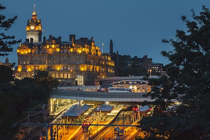 En tren nocturno de Edimburgo a Londres
