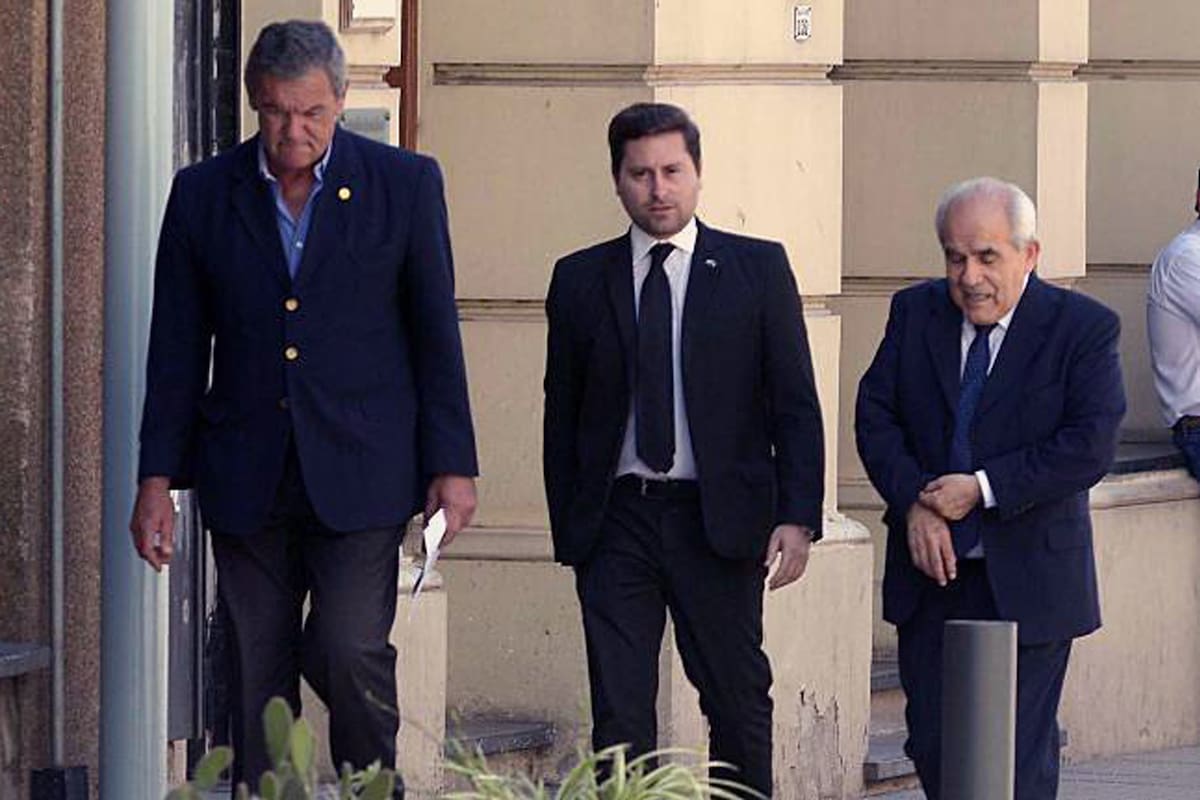 En Tribunales. El 20 de noviembre pasado, justo antes de que se cumplan 12 años del crimen, Marcelo Macarrón fue indagado, acusado de haber pagado para que mataran a su mujer