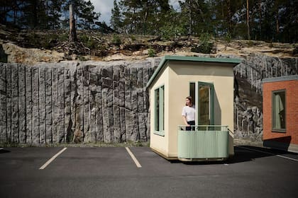 En Umeå, la superficie que podría comprar un joven promedio alcanza los 4,5 m², este es el prototipo con balcón