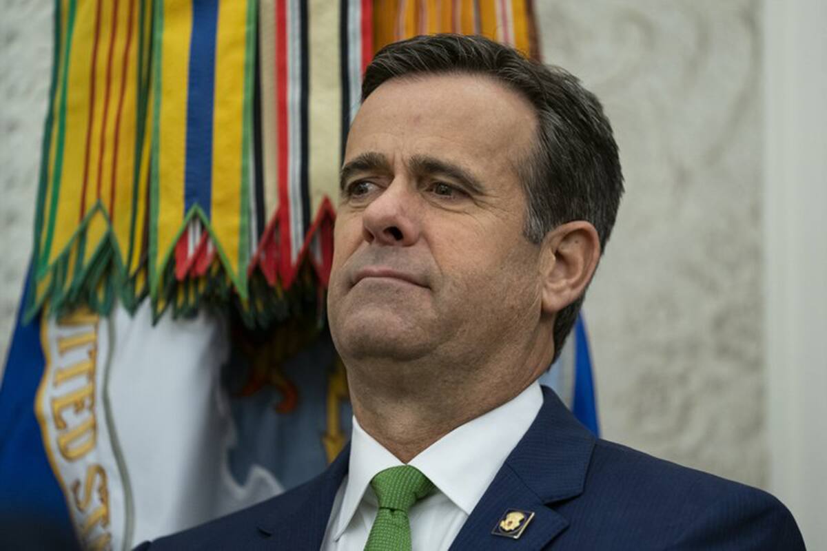 En un artículo del Wall Street Journal (WSJ), el director nacional de inteligencia, John Ratcliffe, denunció el robo por parte de China de secretos comerciales y tecnología de defensa de EE.UU.