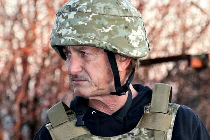 En un comunicado desde Ucrania, Sean Penn pidió que Estados Unidos no abandone al país europeo