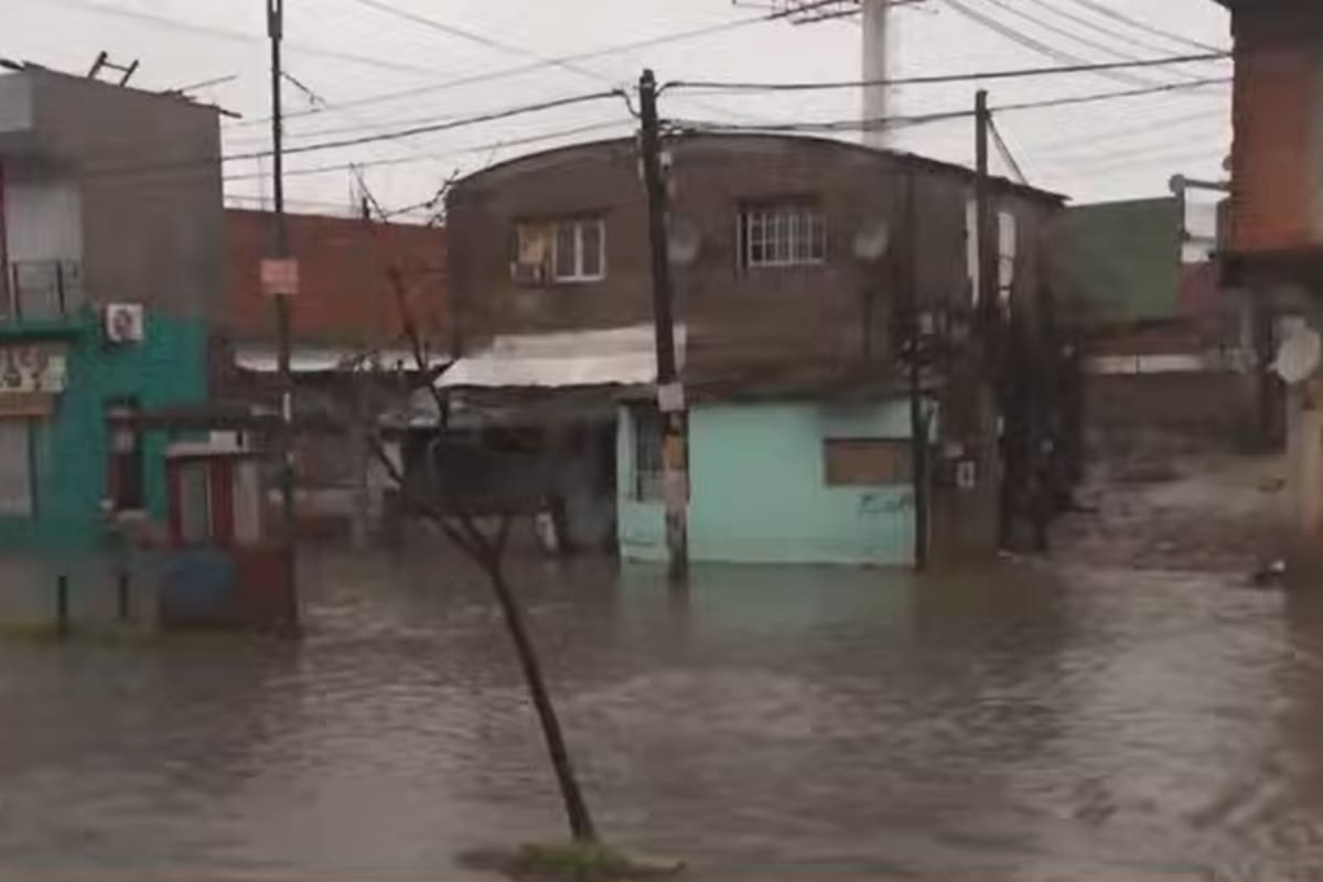 En un día llovió el promedio de un mes