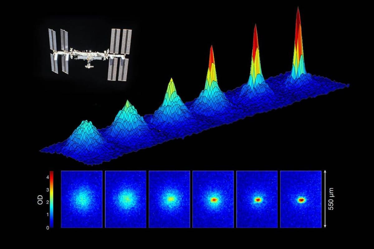 En un laboratorio de la Estación Espacial Internacional se ha logrado producir una sustancia exótica ultrafría llamada condensado de Bose-Einstein, una materia que no es sólida, líquida, gas ni plasma. Este hito tecnológico permitirá investigar nuevos aspectos de la física fundamental con esta susta