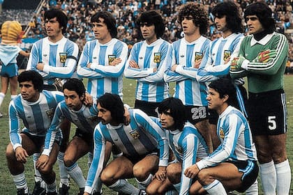 El equipo campeón del mundo de Argentina en 1978