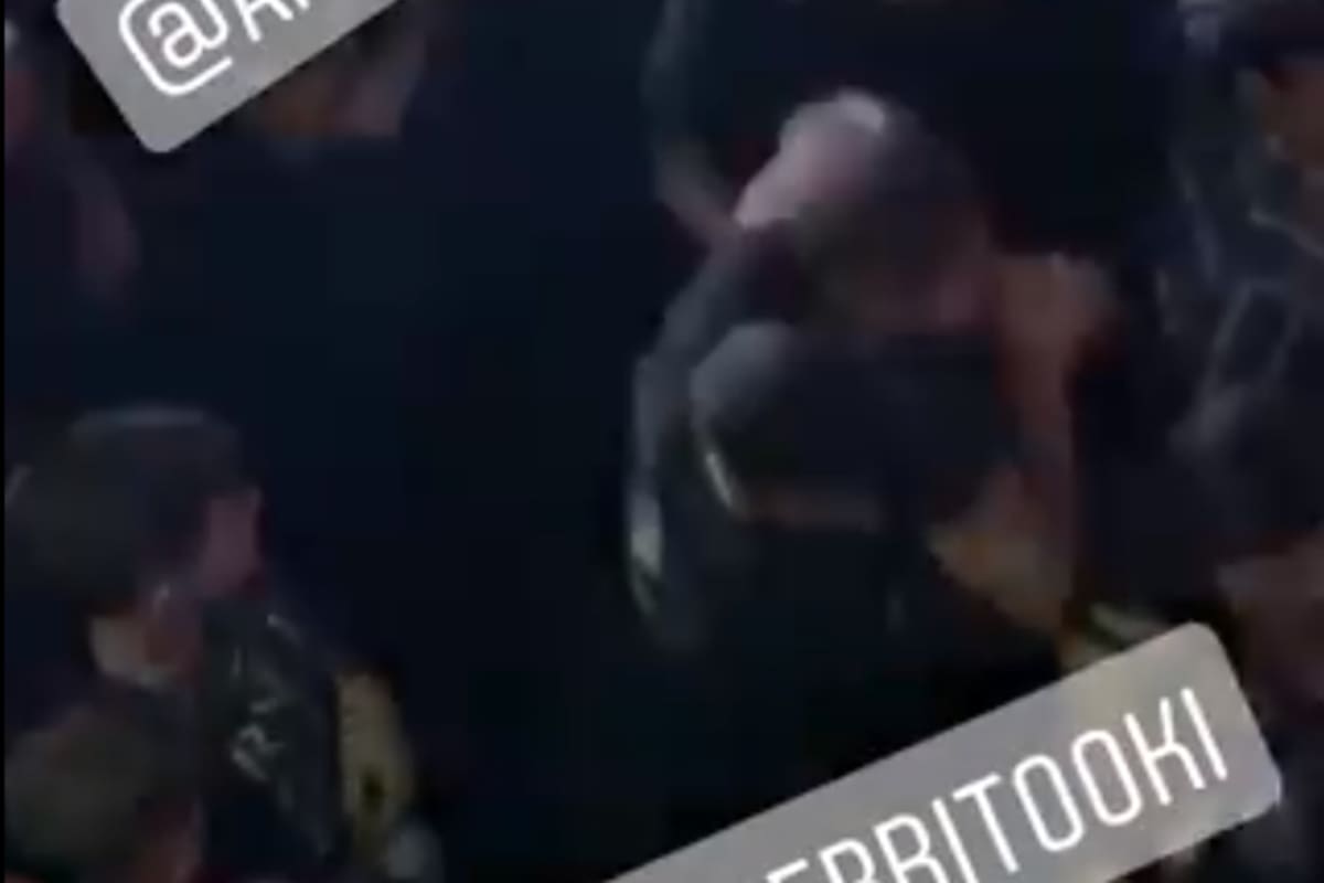 En un nuevo video se puede ver el momento en que los patovicas sacan a Máximo Thomsen de Le Brique