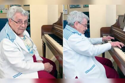 En un primer momento, Elaine Lebar expresó que no sabía cómo ejecutar la pieza. Sin embargo, sus dedos la recordaban a la perfección.