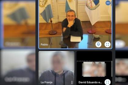 En una charla virtual de la que participaba el intendente Javkin se coló un video porno