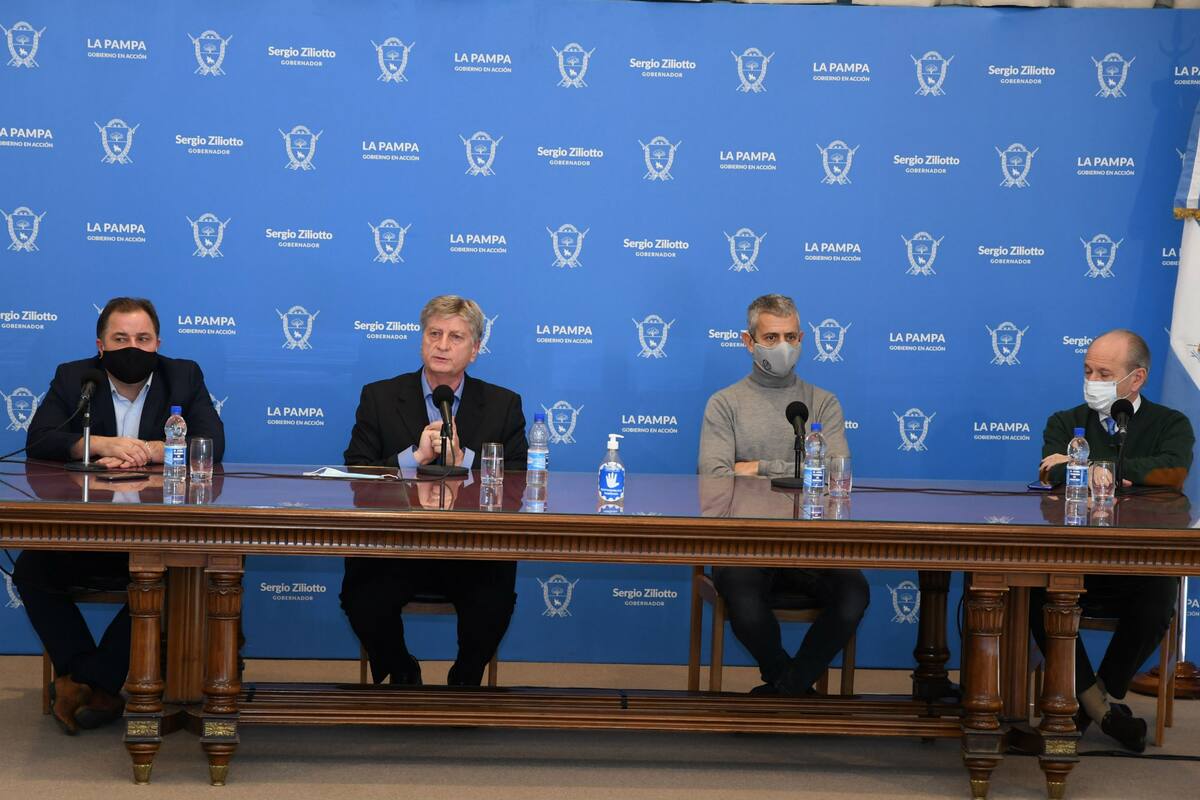 En una conferencia de prensa, el gobernador Sergio Ziliotto confirmó 14 casos totales en Catriló
