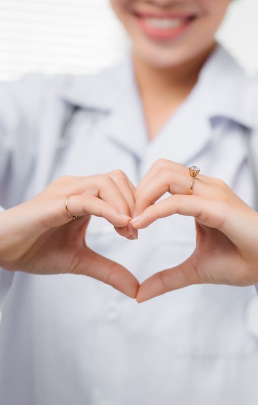 En un consultorio disimuló algo sorprendente: “Ojo, no te vayas a enamorar”.