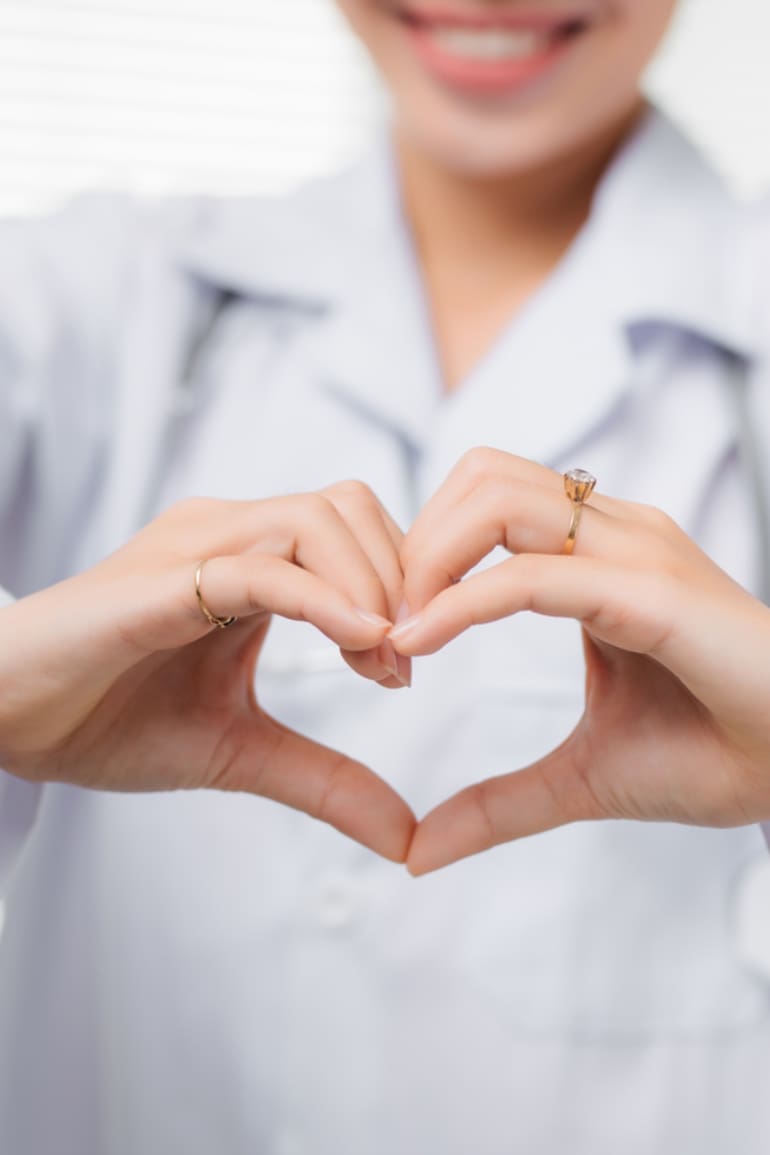 En un consultorio disimuló algo sorprendente: “Ojo, no te vayas a enamorar”.