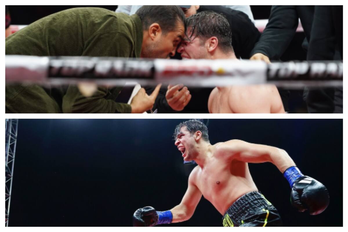 En una de las sorpresas más impactantes del boxeo reciente, el francés Bruno Surace noqueó al mexicano Jaime Munguía en el sexto asalto de su combate en Tijuana (IG @superbrunello)