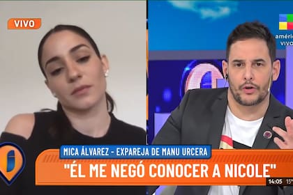 En una entrevista que brindó en junio con Instrusos, Micaela Álvarez Cuesta anticipó la crisis entre Manuel Urcera y Nicole Neumann