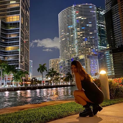 En una estadía en Miami.